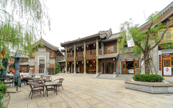 Лоян, Китай-СЕНТЯБРЬ 26,2020: Лойи Древний город является одним из важных мест рождения китайской цивилизации