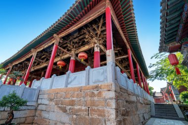 Jianshui 'deki tarihi binalar Eski Şehir, Yunnan, Çin.