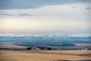 Trans Kanada Otoyolu 'ndan Rocky Dağları' na, Alberta, Kanada