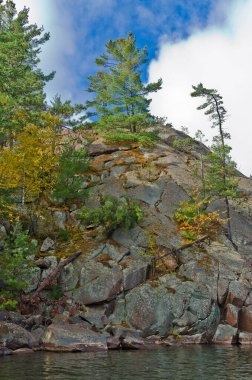 Killarney Park, Kanada 'da Orman Gölü' nün üzerinde gün doğumu