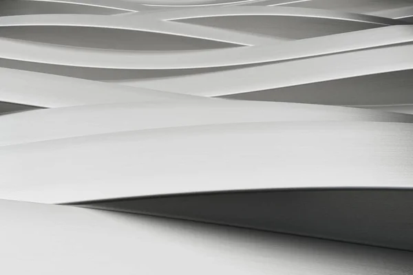 銀金属板の概念抽象3Dイラスト ロイヤリティフリーのストック画像
