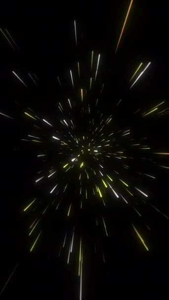 Abstrato Colorido Luz Velocidade Neon Estrias Looping Fundo — Vídeo de Stock