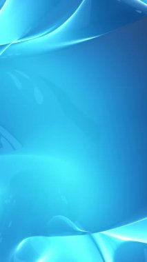 Soyut Mavi Cam Sıvı Canlandırma Döngüsü Arkaplanı