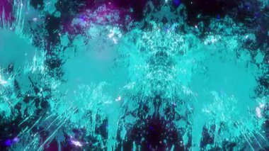 Renkli Soyut Grunge Arkaplan Döngüsü