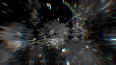 Soyut Grunge Arka Arkaplan Döngüsü