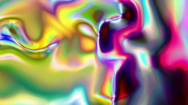 Renkli Soyut Renkli Arkaplan Döngüsü