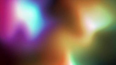 Renkli Soyut Renkli Arkaplan Döngüsü