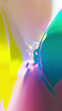 Renkli Soyut Renkli Arkaplan Döngüsü