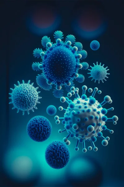 Viral Disease Virus Blood Coronavirus Blood Infectious Disease Pandemic Global — Stock Photo, Image