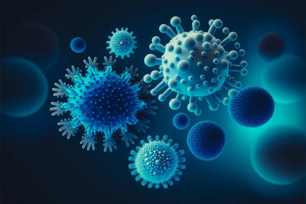 Infection Viral Disease Virus Blood Coronavirus Blood Infectious Disease Pandemic — Stockfoto