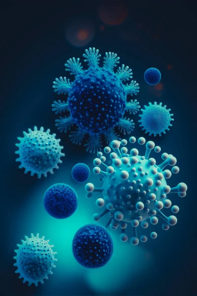 Infection Viral Disease Virus Blood Coronavirus Blood Infectious Disease Pandemic —  Fotos de Stock