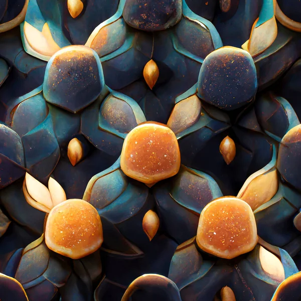 Geometric Texture Dragon Armadillo Scales Image Tough Skin Colored Scales — Stock Photo, Image