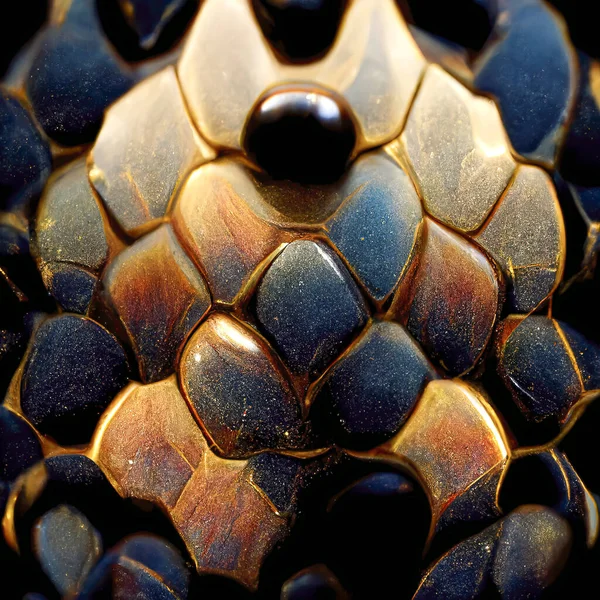 Texture Dragon Armadillo Scales Image Tough Skin Colored Scales — Foto Stock