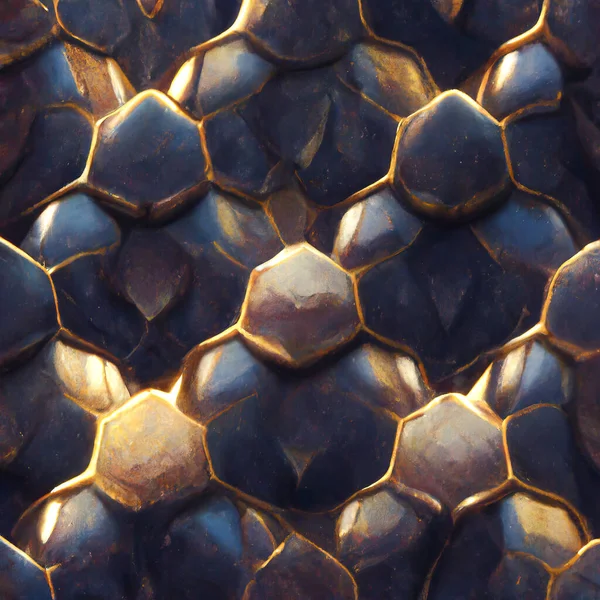 Geometric Texture Dragon Armadillo Scales Image Tough Skin Colored Scales — Stock Photo, Image