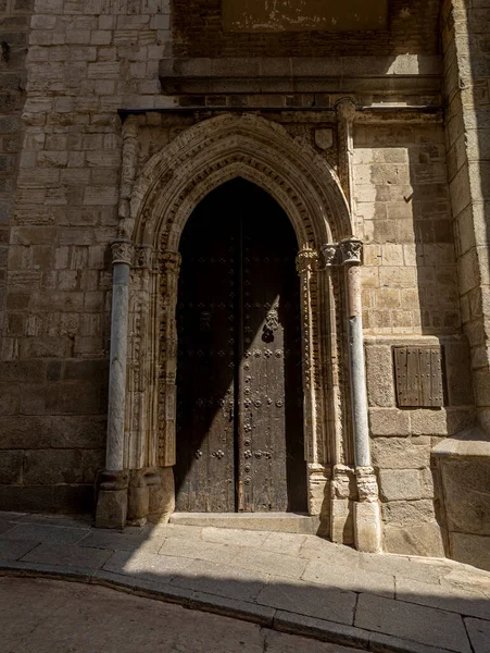 Beauté Intemporelle Grandeur Architecturale Vue Captivante Sur Cathédrale Tolède Site — Photo