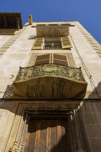 Journey Mallorca Streets Historic Architecture Embodies Balearic Charm Spanish Traditions — Stock Photo, Image