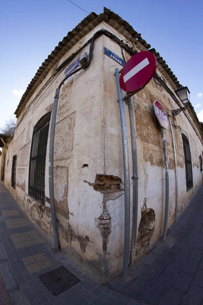 Şehrin Kalp Atışlarını Yakalayan Lik Mercek Eğri Ufka Uzanan Binalar Stok Fotoğraf