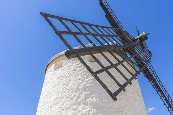 Towering White Structures Consuegra Pride Journey Spain Rich Legacy Picturesque — Stock Photo, Image