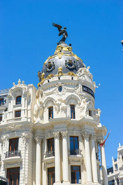 Spanska Prakt Gran Crowning Metropolis Monument — Stockfoto