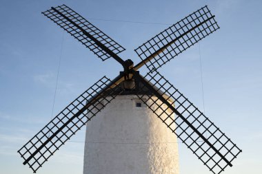 Consuegra 'nın Yel Değirmenleri, Toledo, İspanya' nın Tarihi Tarihi Tarihi Simgeleri