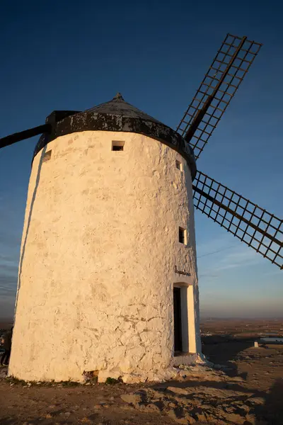 Consuegra 'nın Miras Değirmenleri, Toledo Bölgesi, İspanya
