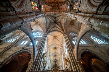 İspanya, Avila Katedrali 'nde Kutsal Hafta Kutlaması