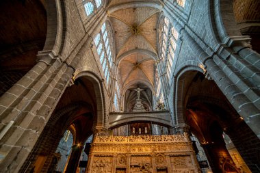 İspanya, Avila Katedrali 'nde Kutsal Haftayı Kutluyoruz