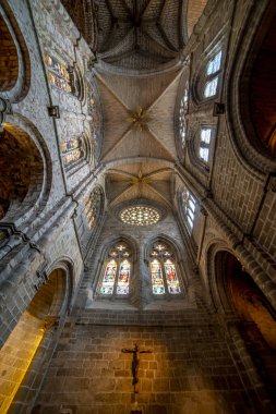 Kutsal Hafta Kutlamaları sırasında Avila Katedrali