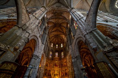 İspanya, Avila Katedrali 'nde Kutsal Hafta Töreni