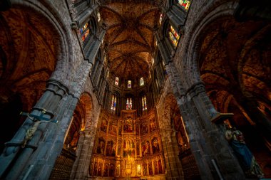 Avila Katedrali 'nde Kutsal Hafta Kutlaması, Nisan 2019