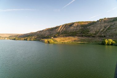 La Rioja 'nın Üzüm Bahçesi Sıcak Hava Balonu Perspektifi