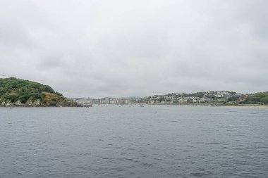 San Sebastian 'ın Manzarası, Bask Ülkesi, İspanya