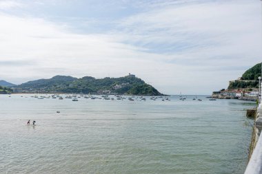 San Sebastian 'ın Manzarası, Bask Ülkesi, İspanya
