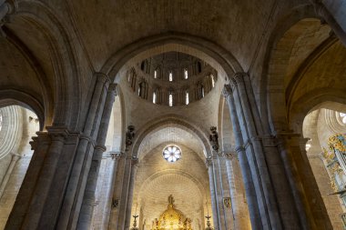 Toro, Zamora 'da bulunan Santa Maria Belediye Başkanı Colegiata de Santa Maria' nın çarpıcı iç mekanını keşfedin..