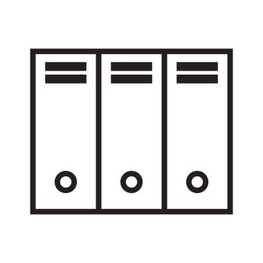 Düz renkli dosya tasarımı illüstrasyonu, okul, kırtasiye ve ofis temaları için mükemmel. Organizasyon ve eğitici grafik projeleri için harika.