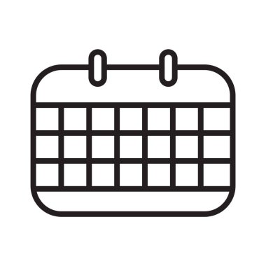 Düz renkli takvim tasarımı, okul, kırtasiye ve organizasyon teması için ideal. Zamanlama ve eğitici grafik içeriği için mükemmel.