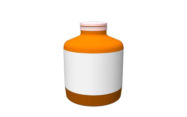 矢量空塑料水饮料瓶与一套多彩的帽子 Bottel 插图的彩色帽 — 图库矢量图片