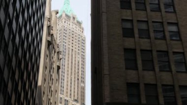 New York City Aşağı Manhattan, Downtown Financial District sokak mimarisi, Birleşik Devletler. Yüksek gökdelenler, konutlar ve ofis binaları, Amerikan gayrimenkulleri ya da Amerikan emlakçıları. Fidi Kuleleri.