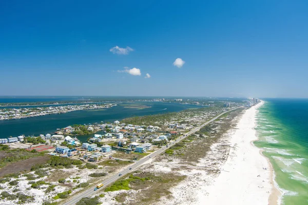 Luchtfoto Van Perdido Key Beach Florida Maart 2023 — Stockfoto