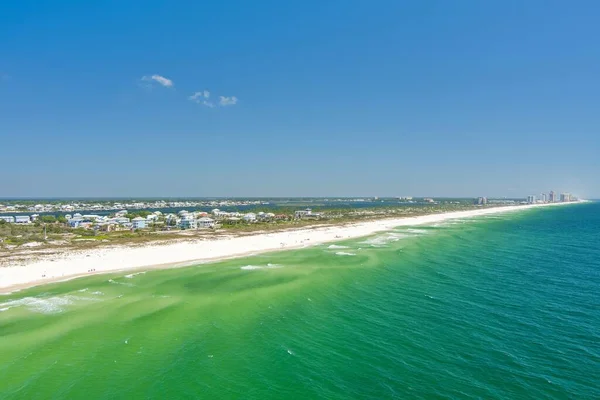 Вид Повітря Пляж Пердідо Флорида Березні 2023 Року — стокове фото