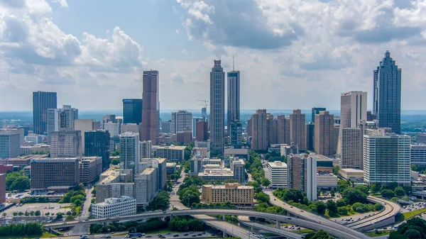 stock image The downtown Atlanta, Georgia skyline on a sunny day