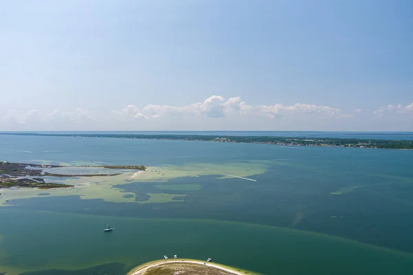 Вид Повітря Пляж Пенсакола Флорида Вихідні 2023 Року — стокове фото