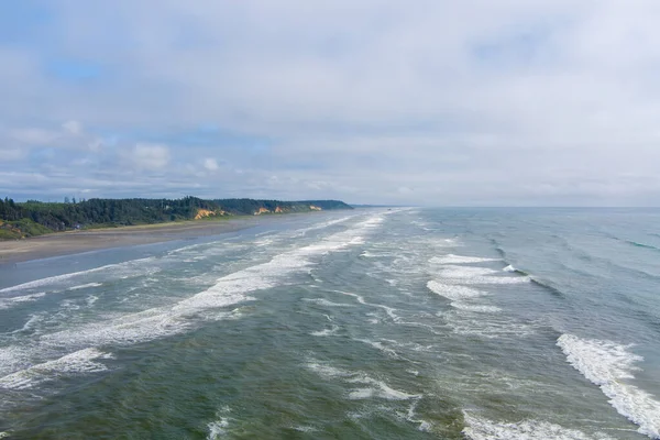 Letecký Pohled Pláž Seabrooku Washington Červnu 2023 — Stock fotografie