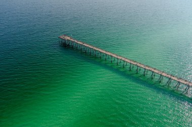 Pensacola 'nın havadan görünüşü, Florida Sahil İskelesi