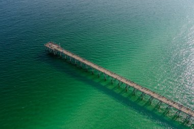 Pensacola 'nın havadan görünüşü, Florida Sahil İskelesi