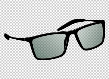 Güneş gözlük vektör çizim gerçekçi