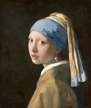 İnci küpeli bir kız 1665 Johannes Vermeer