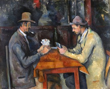 Paul Cezanne, 1892-95, The Card Players