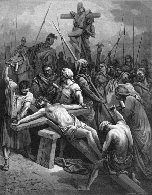 Gustave Dore İsa 'nın Çarmıha Gerilişi