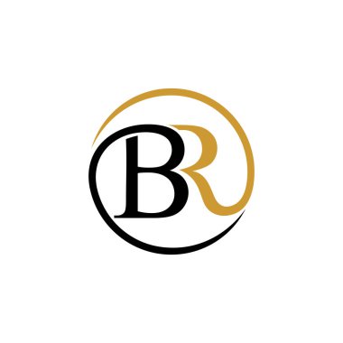 BR logosu, harf BR logo tasarımı